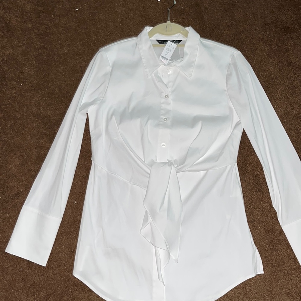 White House Black Market blouse SZ 4